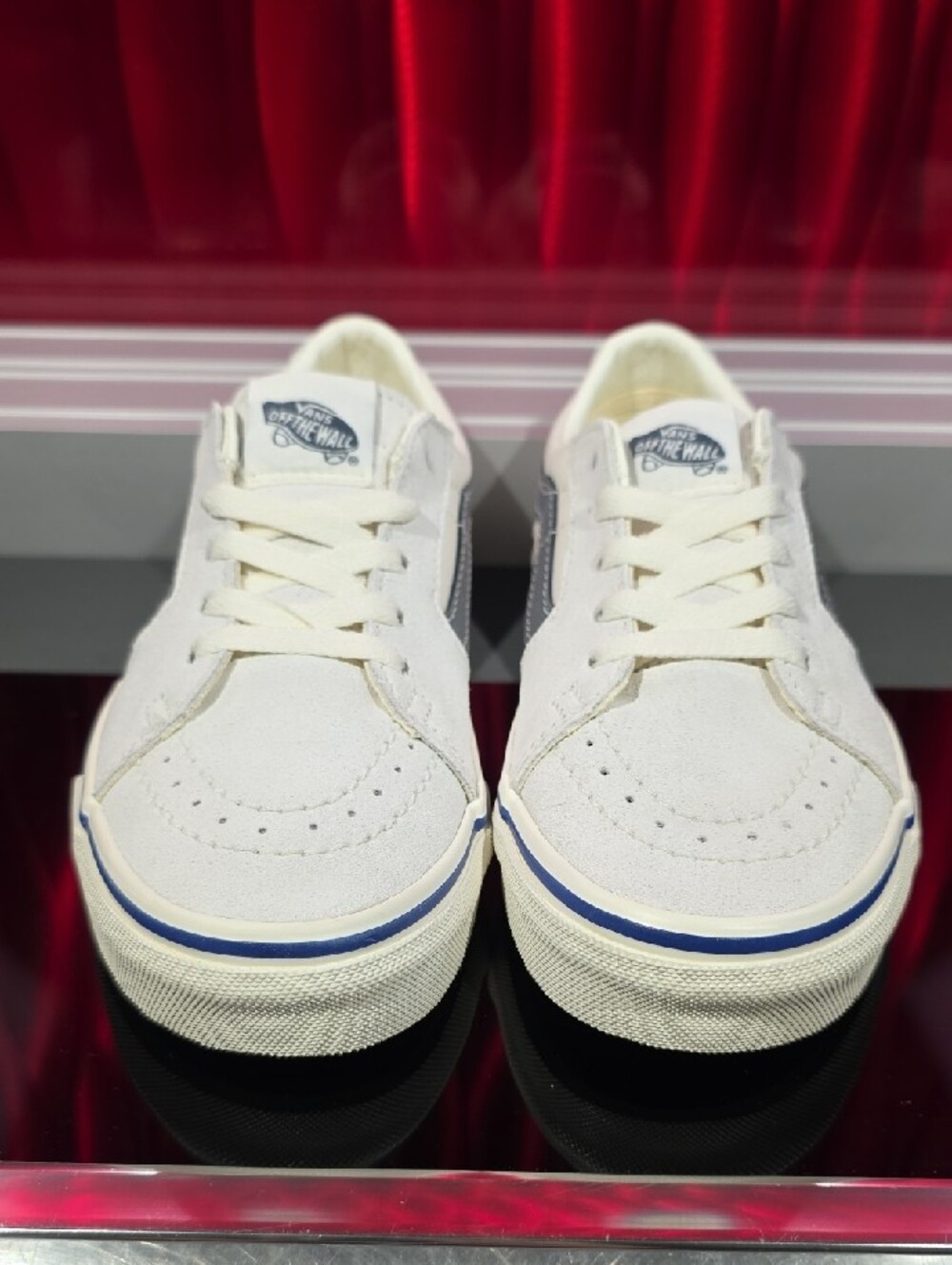 Vans Sk8-Low Sport Pop Blue White Men's 4.0 Women's 5.5 Sneakers - Picture 2 of 6